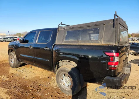 2022 Nissan Frontier S z USA, uszkodzony, nr VIN 1N6ED1EJ2NN601807